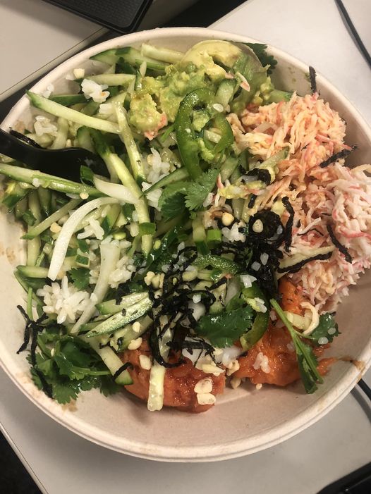 Image of an Hawaiian Poke Bowl